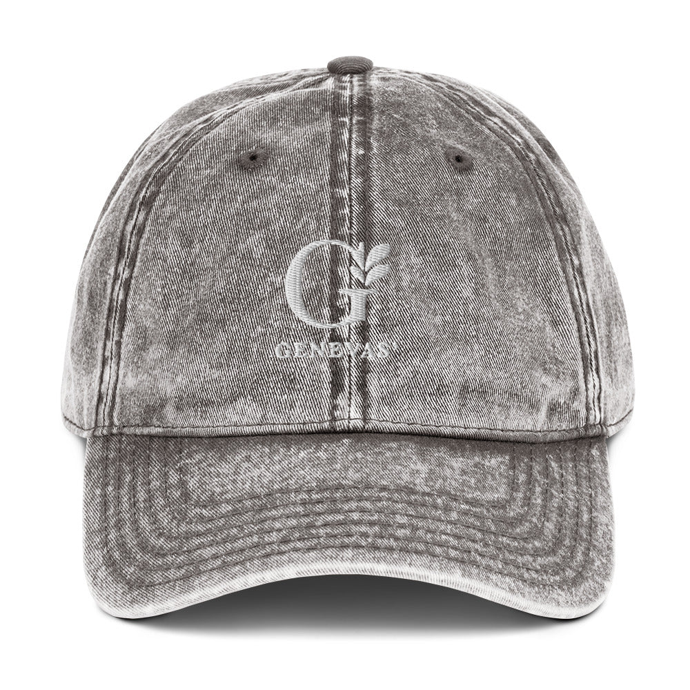 Vintage Cotton Twill Cap