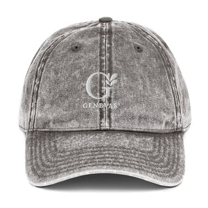 Vintage Cotton Twill Cap